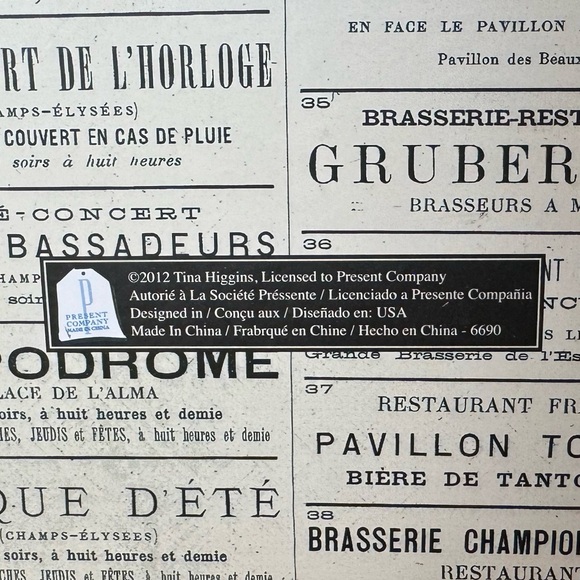 French Newspaper Storage Box - Picture 7 of 13